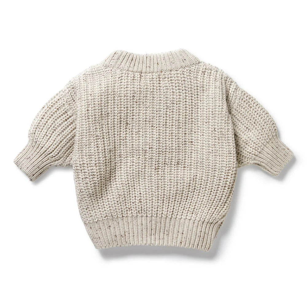 Wilson + Frenchy | Cookie & Cream Organic Knitted Jumper