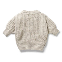 Wilson + Frenchy | Cookie & Cream Organic Knitted Jumper