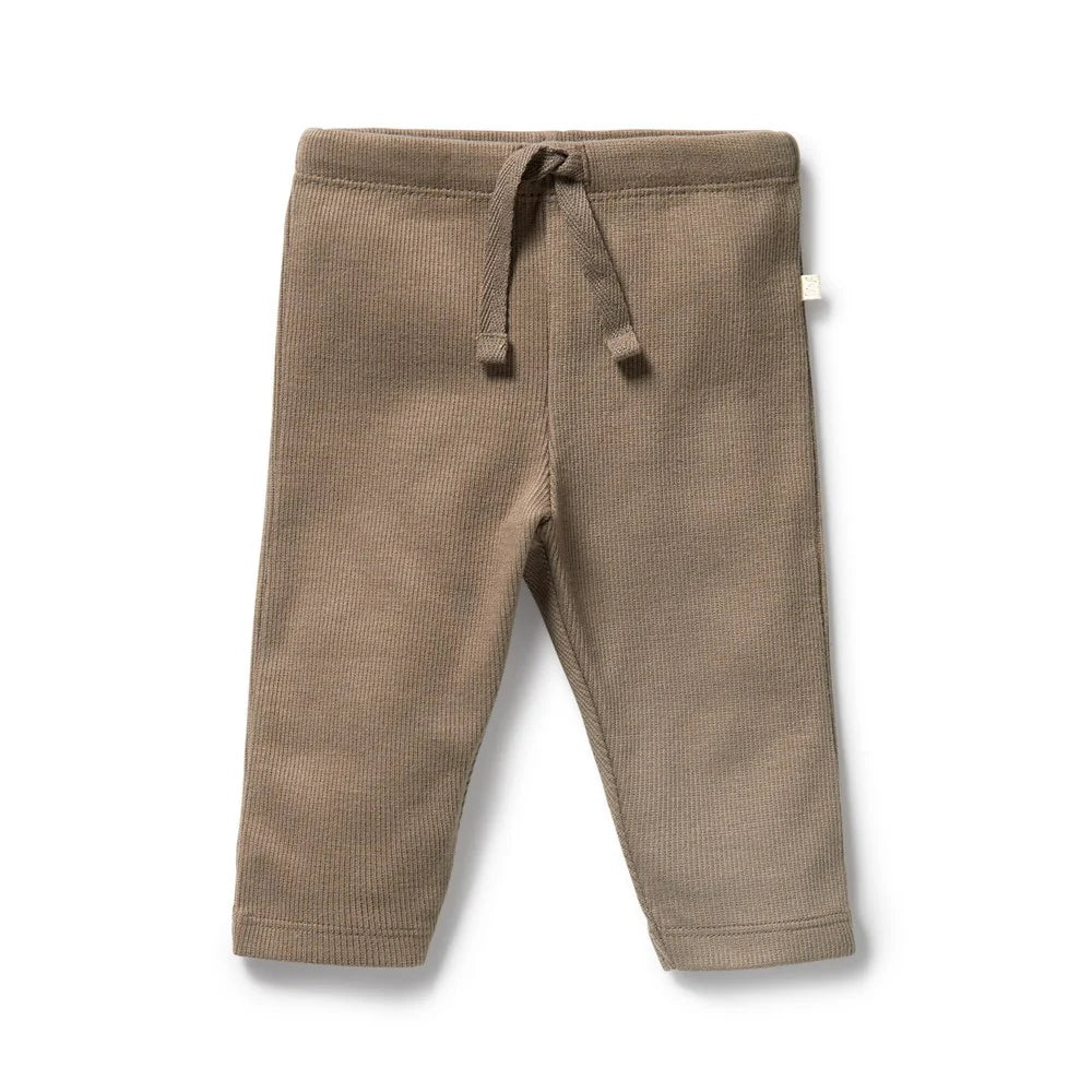 Wilson + Frenchy | Walnut Organic Rib Legging