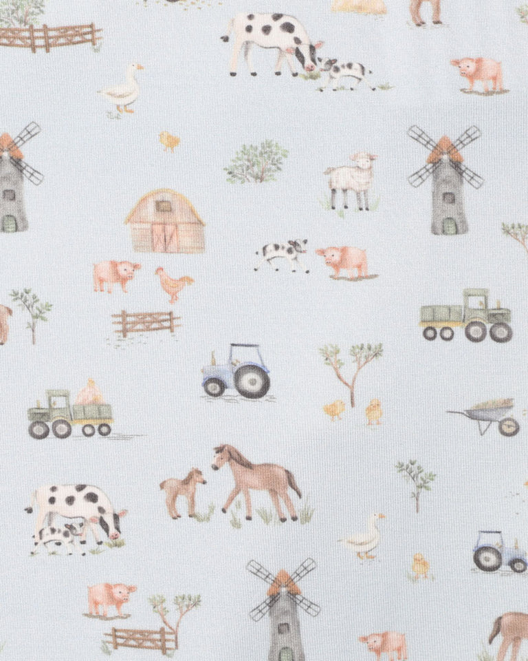 Bebe |  Farm Ecocosy LS Zipsuit