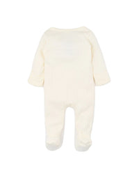 Bebe | Milk Organic Pointelle LS Zipsuit