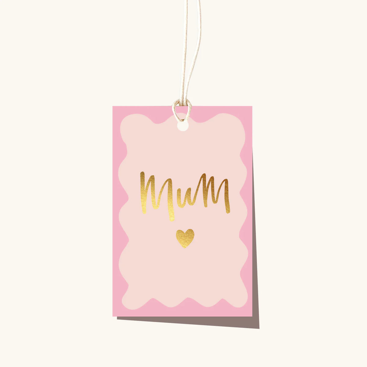 Elm Paper | Wavy Mum Gift Tag