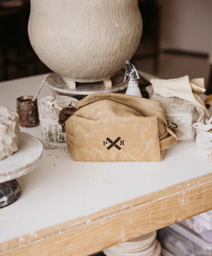 Pony Rider | Slow Road Duffle Toiletry Bag | Clay