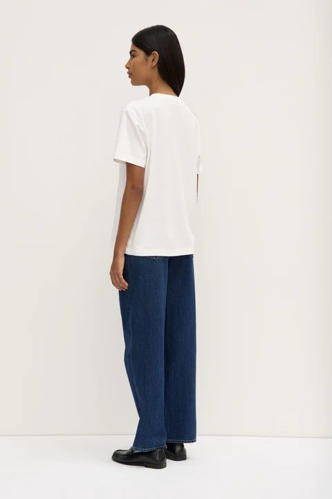 Assembly Label | Womens Atelier Logo Tee - Antique White