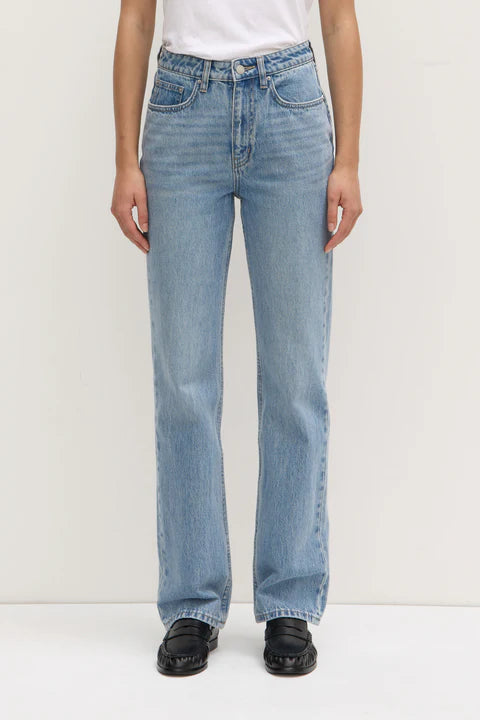 Assembly Label | Womens Straight Leg Jean - Indigo Fade