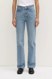Assembly Label | Womens Straight Leg Jean - Indigo Fade