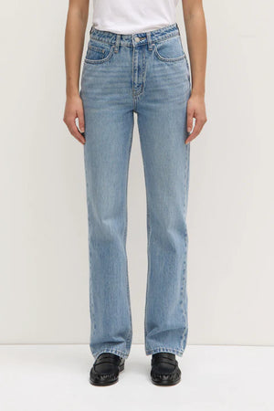 Assembly Label | Womens Straight Leg Jean - Indigo Fade