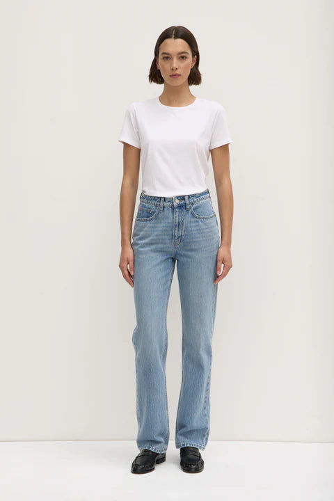 Assembly Label | Womens Straight Leg Jean - Indigo Fade