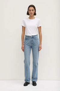 Assembly Label | Womens Straight Leg Jean - Indigo Fade