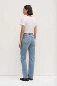 Assembly Label | Womens Straight Leg Jean - Indigo Fade