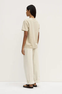 Assembly Label | Organic Base Tee - Sandstone