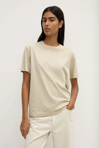 Assembly Label | Organic Base Tee - Sandstone