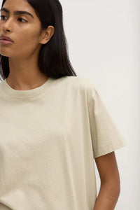 Assembly Label | Organic Base Tee - Sandstone