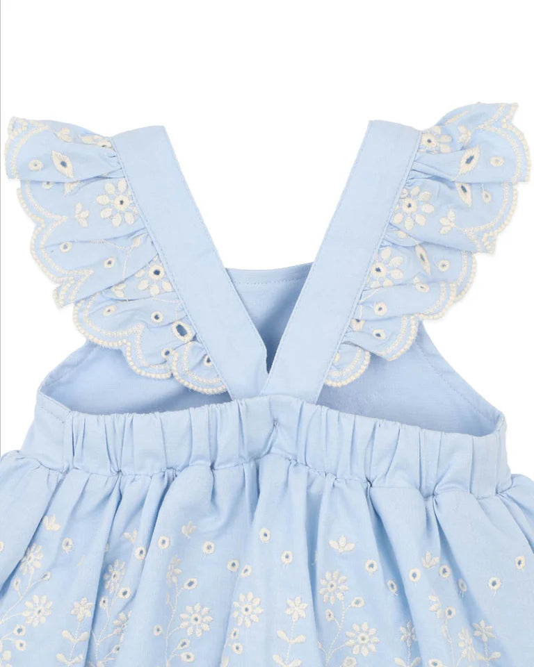 Bebe | Zara Embroidered Overlay Dress