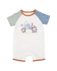 Bebe | Clayton Farm Scene SS Romper