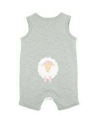 Bebe | Clayton Print Sheep Romper