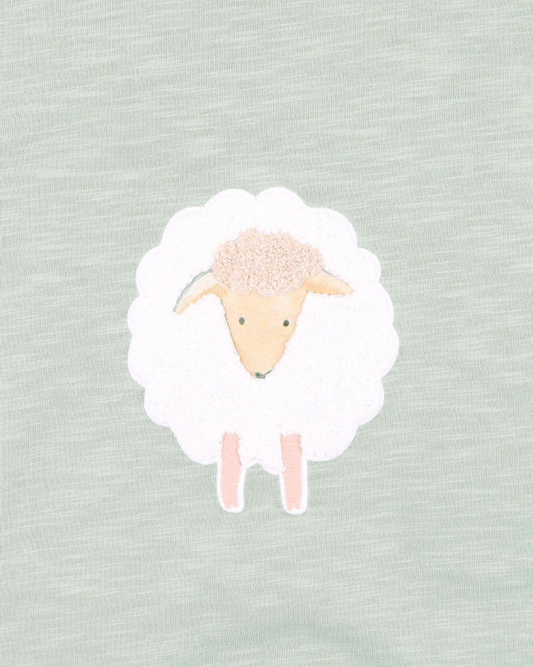 Bebe | Clayton Print Sheep Romper