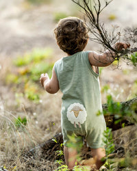 Bebe | Clayton Print Sheep Romper