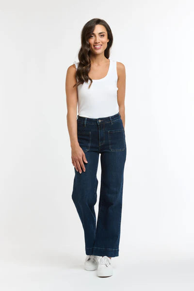 Italian Star | Bobbi 7/8th Jean - Denim