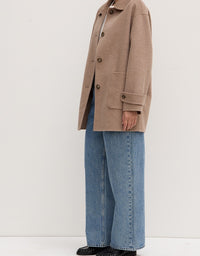 Assembly Label | Pierra Wool Coat - Sable Marle