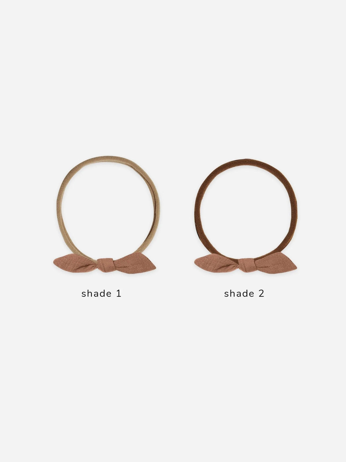 Quincy Mae | Little Knot Headband - Sienna Brown
