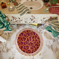 Sage x Clare || Odette Round Bath Mat