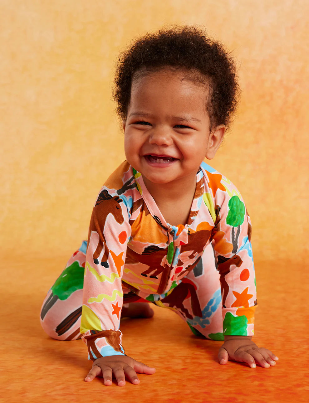 Halcyon Nights | Giddy Up Long Sleeve Romper