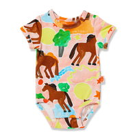 Halcyon Nights | Giddy Up Short Sleeve Bodysuit