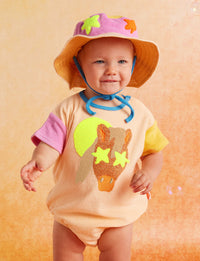 Halcyon Nights | Giddy Up Terry Short Sleeve Bodysuit