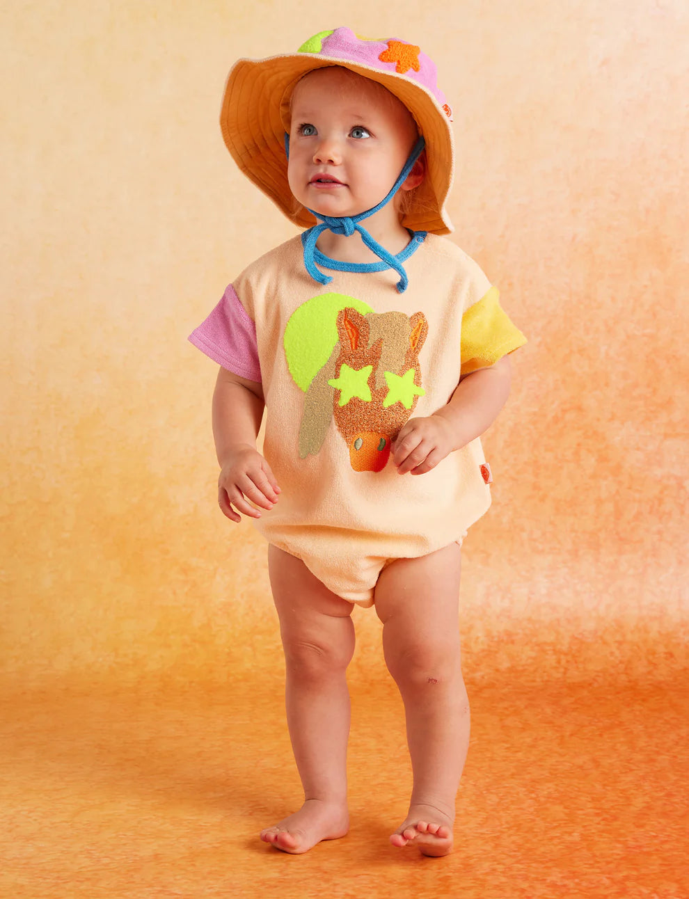 Halcyon Nights | Giddy Up Terry Short Sleeve Bodysuit