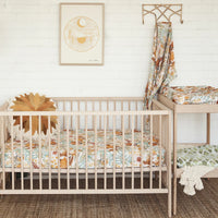 BANABAE | WATTLE WANDER BAMBOO / ORGANIC COTTON SWADDLE