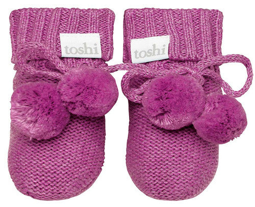 Toshi | Organic Booties - Marley - Violet