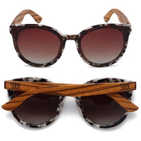 Soek | Bella Ivory Tortoise Polarised Sunglasses