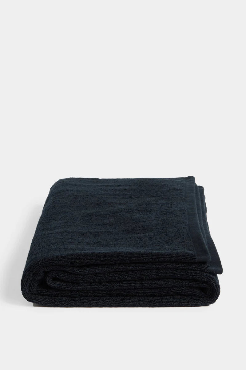 Assembly Label - Embossed Beach Towel True Navy