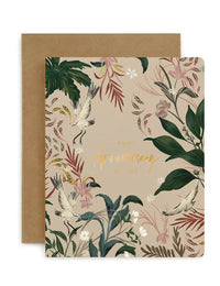 Bespoke Letterpress | Happy Anniversary my love Card