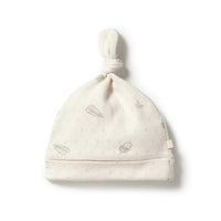 Wilson + Frenchy | Little Acorn Organic Pointelle Knot Hat