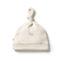 Wilson + Frenchy | Little Acorn Organic Pointelle Knot Hat
