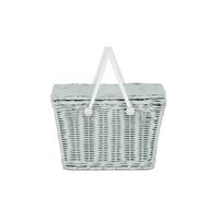 Olli Ella || Rattan Piki Basket - Vintage Blue