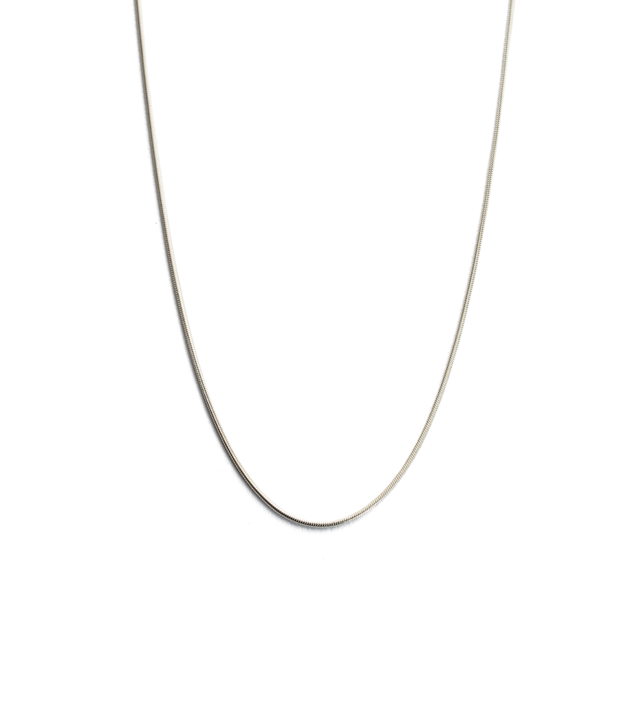 Kirstin Ash || Snake Chain - Sterling Silver (15" or 18")