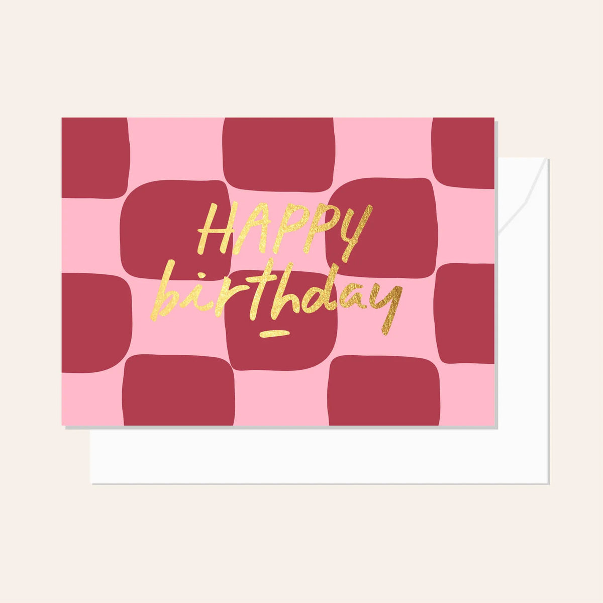 Elm Paper | Cherry Check Birthday