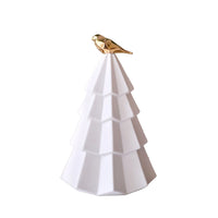 Robert Gordon | Ceramic Christmas Tree Ornament with Gold Dove