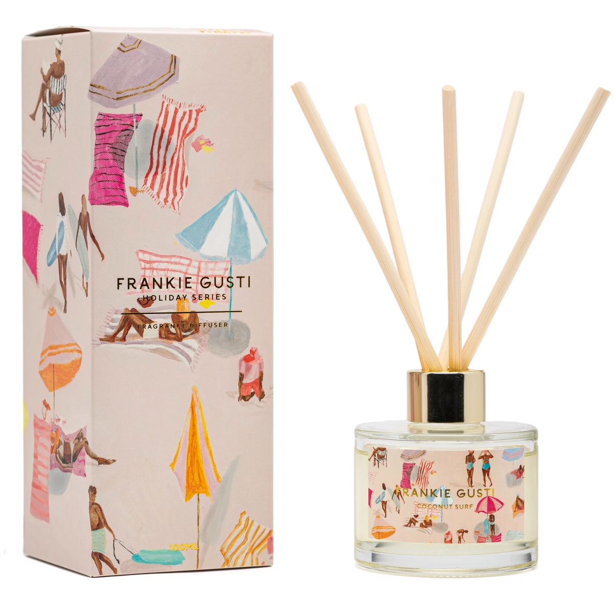 Franki Gusti | Holiday Series Diffuser - Coconut Surf