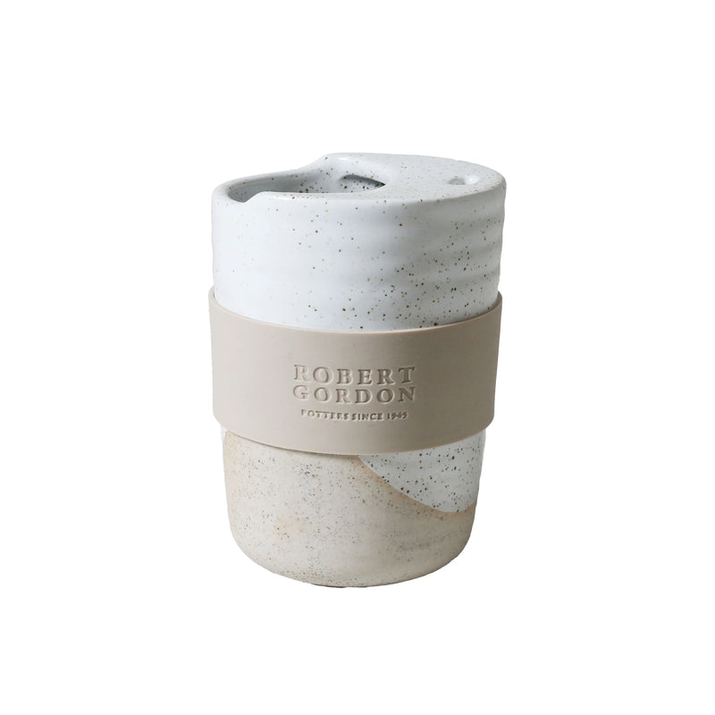Robert Gordon | White Speckle 350ml Travel Mug