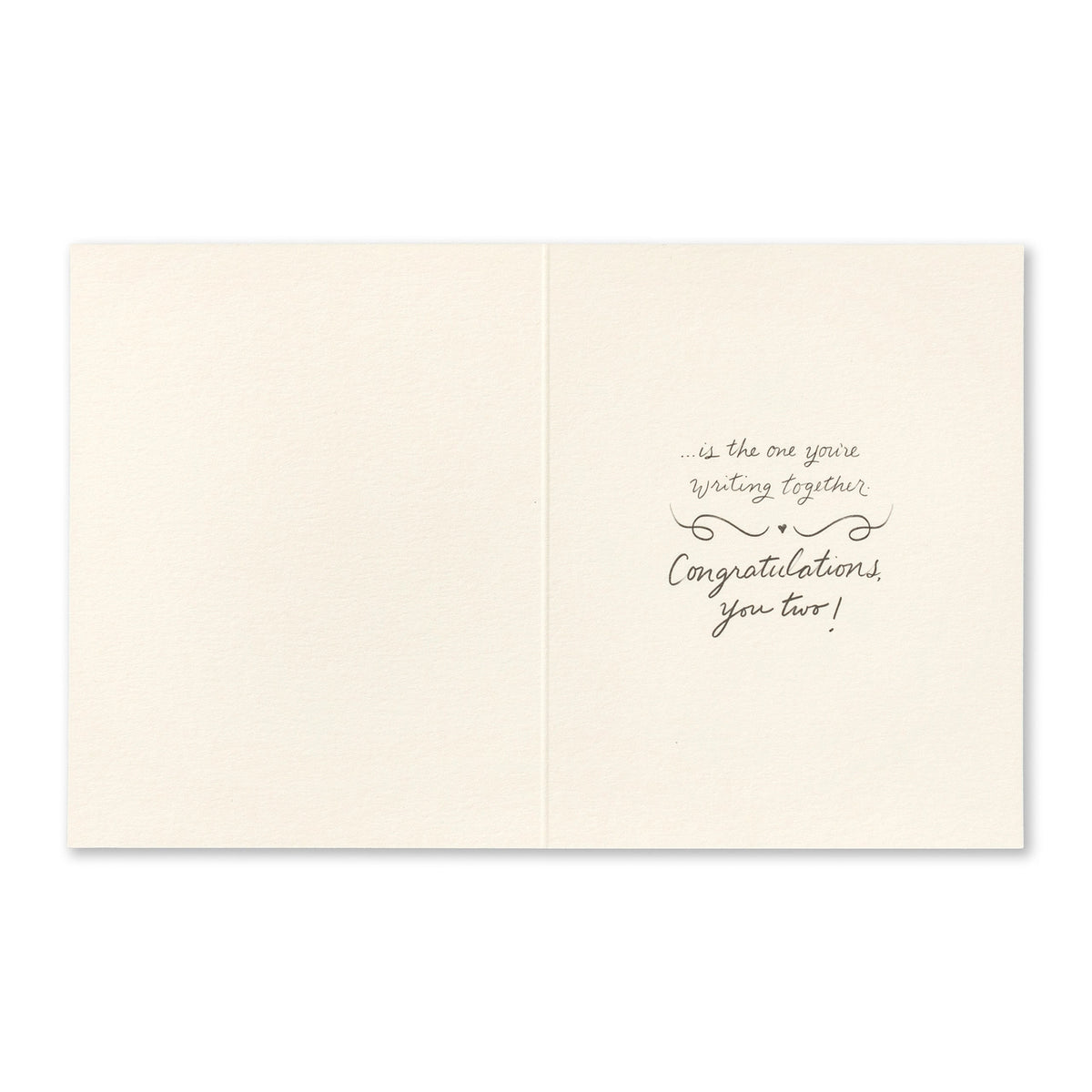 WEDDING CARD – THE WORLD’S BEST LOVE STORY …