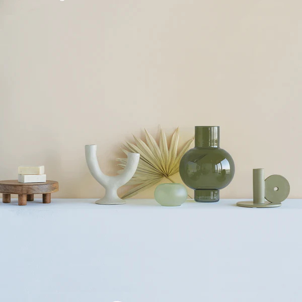 Bloomingville | Green Tummy Vase