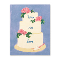 WEDDING CARD – THIS IS LOVE.