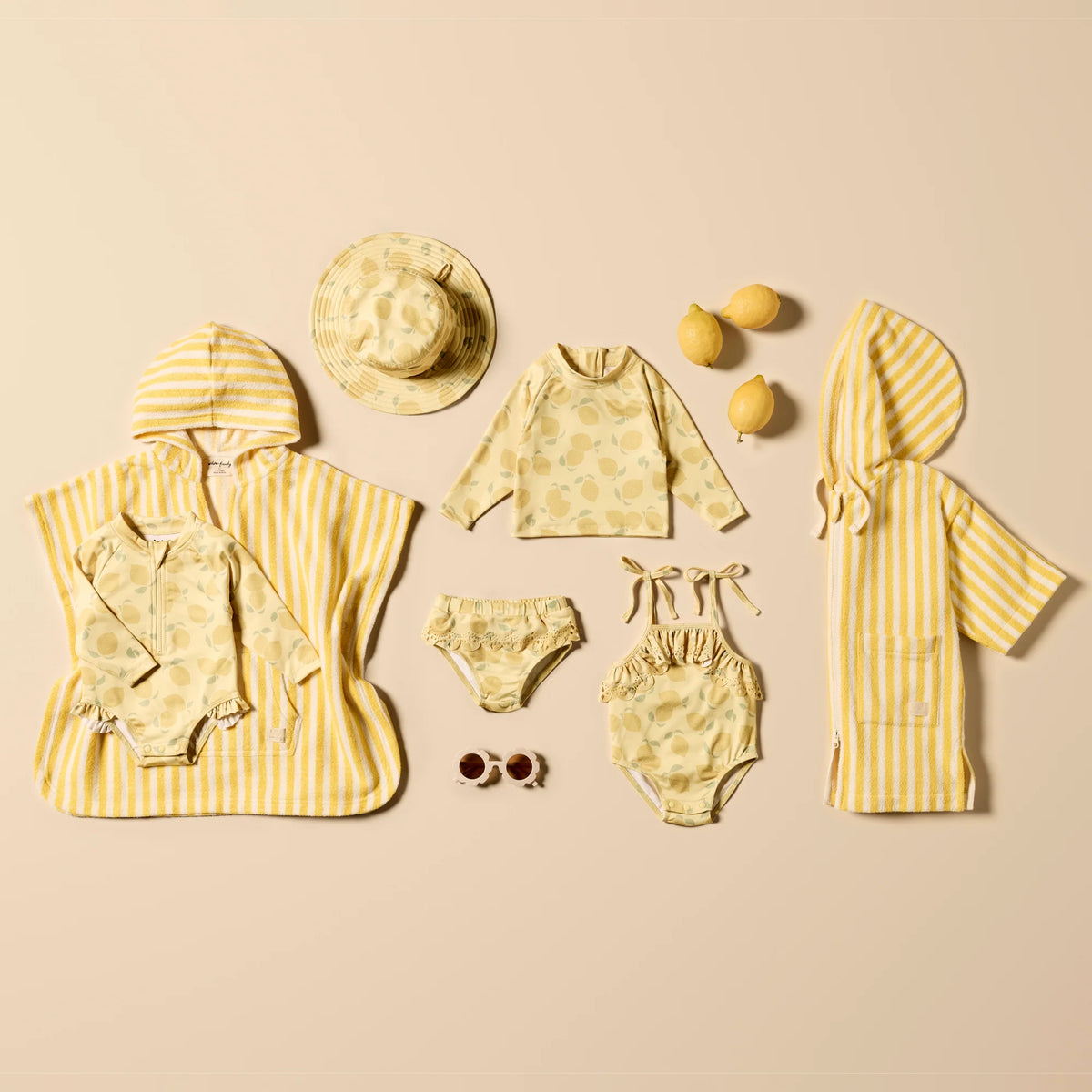 Wilson + Frenchy | Lemon Drop Cutwork Swimsuit