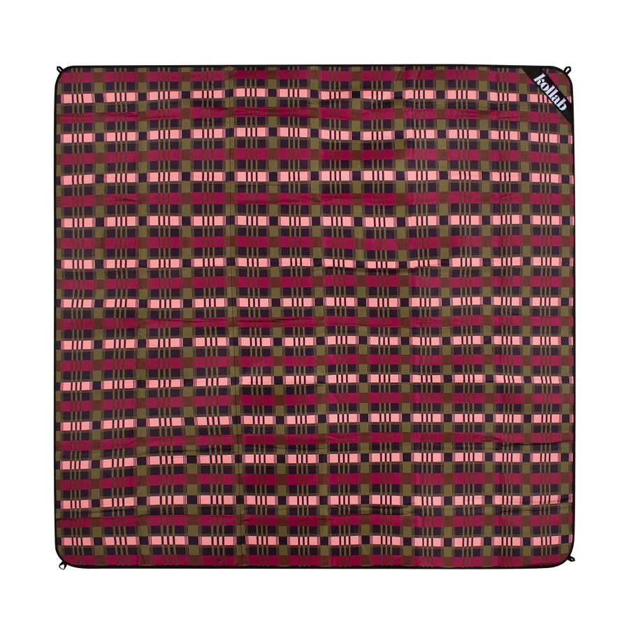 Kollab |  Picnic Mat - Crimson Nights