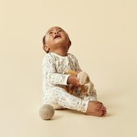 Wilson + Frenchy | Tribal Woods Organic Zipsuit with Feet