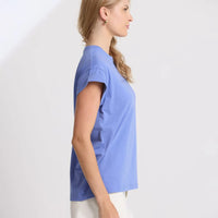 Stella + Gemma | Cuff Tee - Cornflower